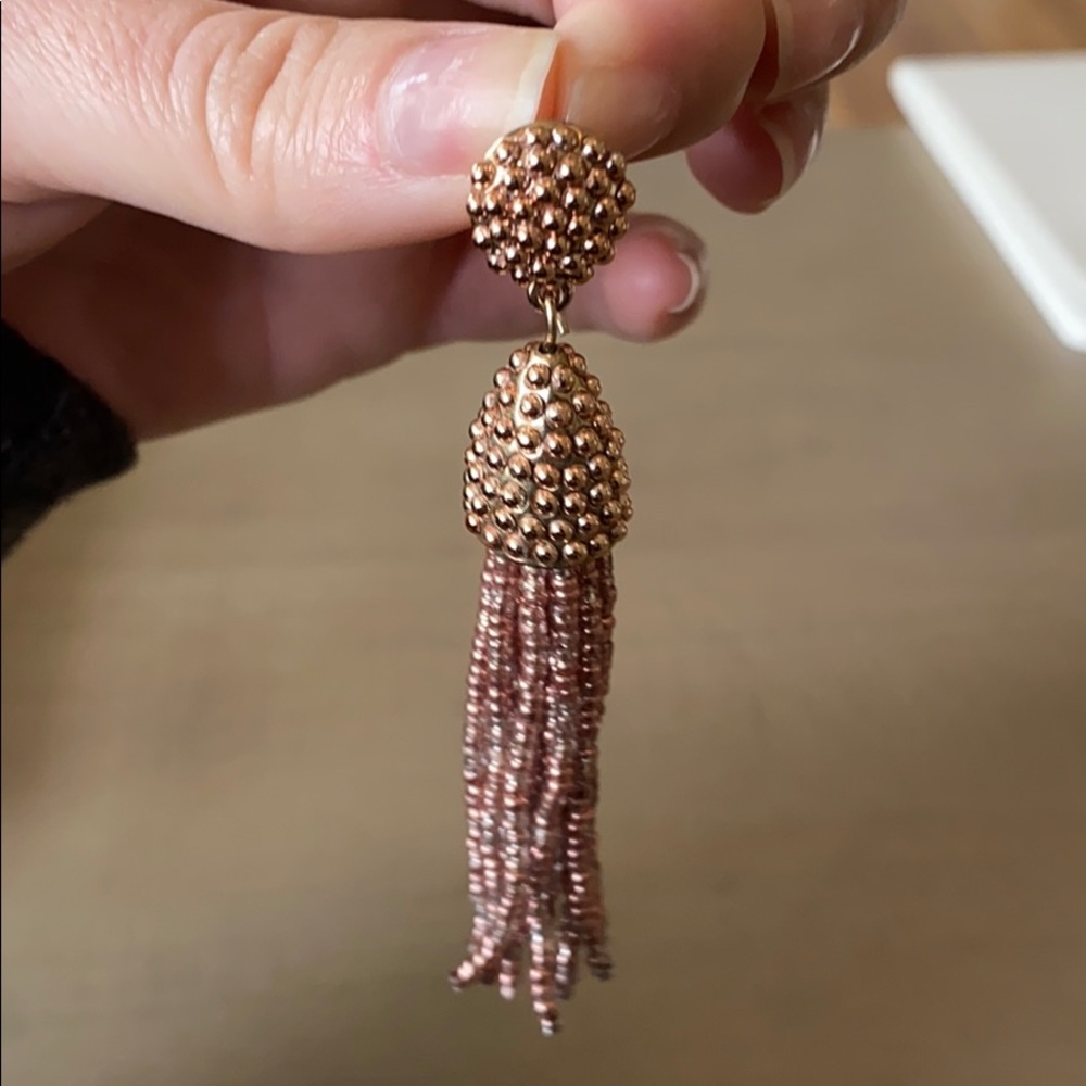 Rose gold sugarfix by baublebar earrings - Picture 2 of 2